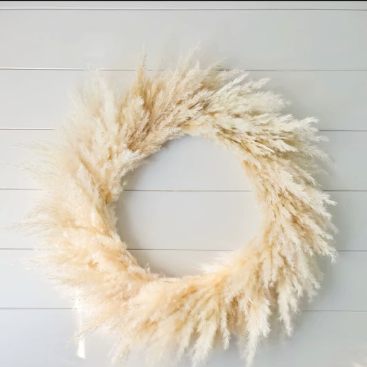 Flower Wreath | Dried Preserved flowers with hoop | Home Decor | Door Decor | Holiday Gift