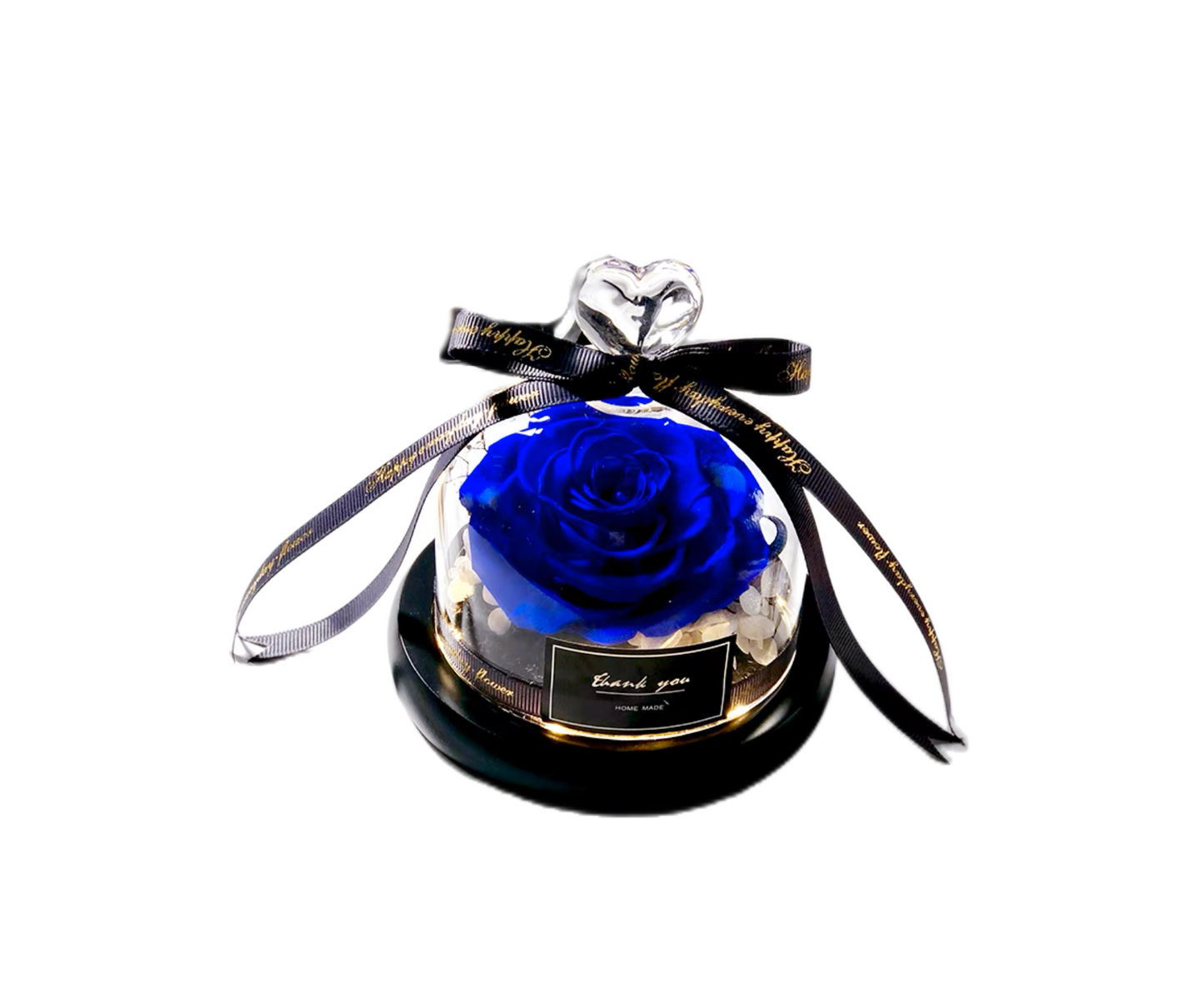 Preserved Flower Gift Box | Preserved Roses in Glass Dome | Gift for Anniversary | Wedding | Valentine's Day | Mother’s Day | Christmas | Birthday