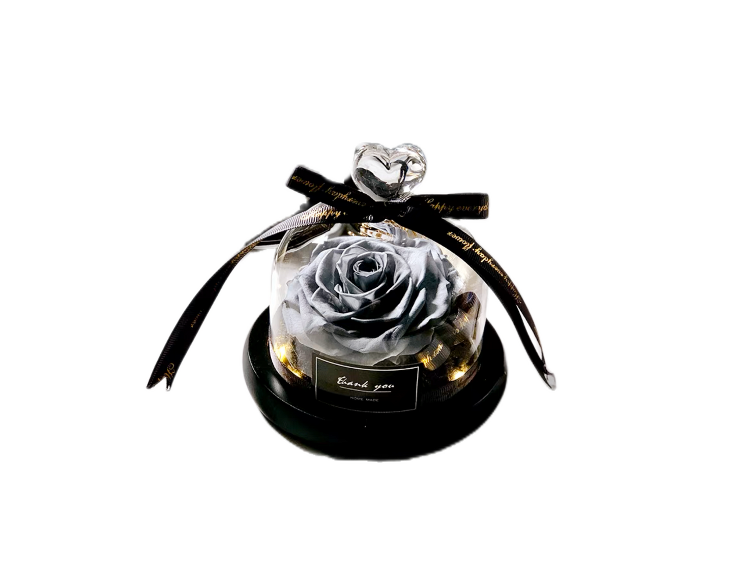 Preserved Flower Gift Box | Preserved Roses in Glass Dome | Gift for Anniversary | Wedding | Valentine's Day | Mother’s Day | Christmas | Birthday