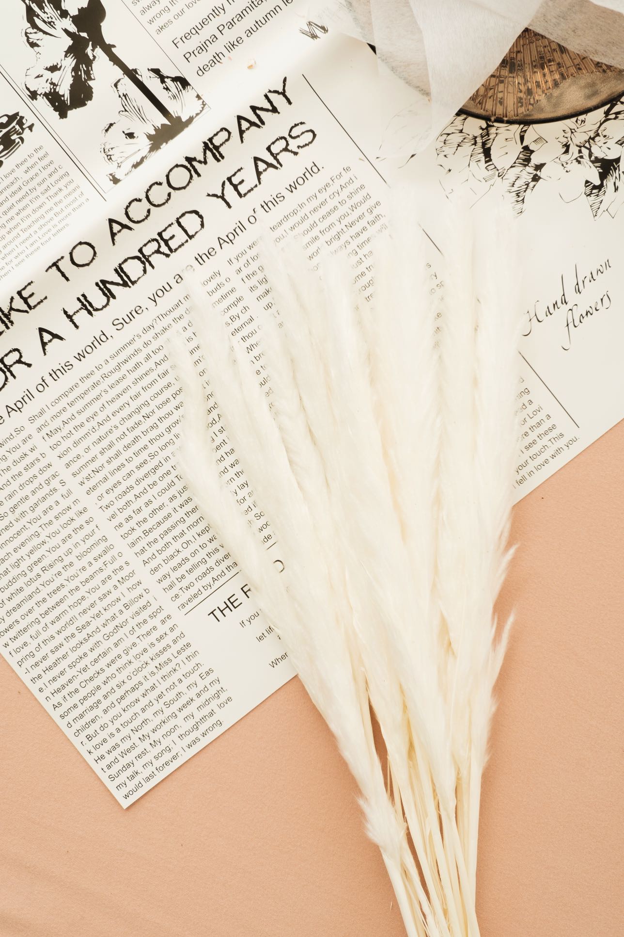 Dried Small Pampas Grass-30pcs | Colorful Small Pampas Grass | Boho Wedding Decor | Home Bouquet | Party Decor